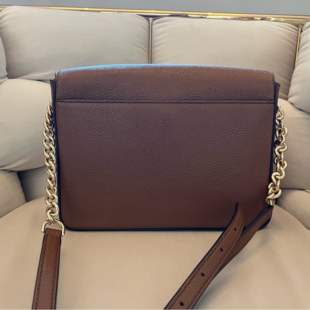 Michael Kors Leather Cognac Bag - Picture 4 of 9